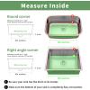 imageSunnyPoint 304 Stainless Steel Sink Protector Rack  RustResistant Grid for Kitchen Sink Bottom Scratch Prevention Drainage Support Large 175quotx124quotSmall 1075 X 124