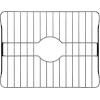 imageSunnyPoint 304 Stainless Steel Sink Protector Rack  RustResistant Grid for Kitchen Sink Bottom Scratch Prevention Drainage Support Large 175quotx124quotMedium 1615 X 124