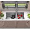 imageSunnyPoint 304 Stainless Steel Sink Protector Rack  RustResistant Grid for Kitchen Sink Bottom Scratch Prevention Drainage Support Large 175quotx124quotSmall 1075 X 124
