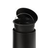 imageSunnyPoint 3L 08 Gallon Mini Trash Can with Lid  Small StepOn Garbage Bin SlowClose ampamp Removable Inner Bucket  Compact for Bathroom Office Bedroom RV Dorm Under Sink BLKBLK