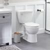 imageSunnyPoint 3L 08 Gallon Mini Trash Can with Wooden Lid Step Pedal ampamp SlowClose Small Garbage Bin for Bathroom Office Kitchen RV  with Removable Inner Bucket Grey