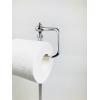 imageSunnyPoint Bathroom Free Standing Toilet Tissue Paper Roll Holder Stand with Reserve Function Chrome FinishChrome