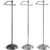 imageSunnyPoint Bathroom Free Standing Toilet Tissue Paper Roll Holder Stand with Reserve Function Chrome FinishChrome