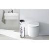 imageSunnyPoint Bathroom Heavyweight Toilet Tissue Paper Roll Storage Holder Stand with Reserve and Shelve The Reserve Area Has Enough Space to Store Mega Rolls BronzeOrb