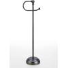 imageSunnyPoint Classic Bathroom Free Standing Toilet Tissue Paper Roll Holder StandBlack Nickel