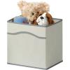 imageSunnyPoint Classic Collapsible Foldable Storage Fabric Cube Organizer Bin  Pack of 6 CREAM