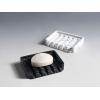 imageSunnyPoint Classic Kitchen Bathroom Faux Marble Soap Sponge Dish Drainer Holder WHT ResinWht