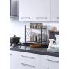 imageSunnyPoint Classic Square Bathroom Shelf 2 Tier Shelf with Towel Bar Wall Mounted Shower Storage Classic  Wall Mount  ORBClassic  Wall Mount  ORB