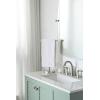 imageSunnyPoint Countertop Hand Towel Holder Stand  165quot Tall Stainless Steel TBar Rack with Weighted Base Brushed Satin Nickel Finish  Jewelry Holder for Bathroom Vanity or KitchenSatin Nickel