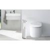 imageSunnyPoint Free Standing Bathroom Toilet Paper Holder Stand with Reserve Reserve Area has Enough Space for Jumbo RollBrush Nickel