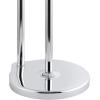 imageSunnyPoint Free Standing Bathroom Toilet Paper Holder Stand with Reserve Reserve Area has Enough Space for Jumbo RollChrome