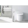 imageSunnyPoint Free Standing Bathroom Toilet Paper Holder Stand with Reserve Reserve Area has Enough Space for Jumbo RollChrome