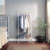 imageSunnyPoint Freestanding Clothes Garment Rack Organizer Closet OFFWHITEOFFWHITE