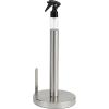 imageSunnyPoint Heavy Weighted Paper Towel Holder Stand Dispenser Builtin SprayPump Bottle Spray Bottle Satin NickelSatin Nickel