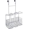 imageSunnyPoint Metal Wire Over Door Hair Care ampamp Styling Tool Organizer  Bathroom Storage Basket for Hair Dryer Flat Iron Curling Wand Hair Straightener Brushes  Holds Hot Tools