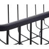 imageSunnyPoint NeverRust Deluxe Kitchen ampamp Bathroom Sink Sponge Holder Organizer with Adhesive Mount  Additional Suction Cup Included  Sponge ampamp Brush NOT Included  74 x 33 x 275 Inch BLKMat Black