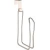 imageSunnyPoint Over The Tank Toilet Tissue Paper Roll Holder Dispenser and Reserve for Bathroom Storage and Organization  Metal Hanging Holds 1 Roll BlackSatin Nickel