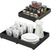 imageSunnyPoint PullOut Cabinet Organizer Expandable Drawer Shelf BLACKBLACK