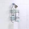 imageSunnyPoint Sturdy Tubing Structure Bathroom Hanging Shower Head Caddy Organizer Standard GreyGrey