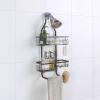 imageSunnyPoint Sturdy Tubing Structure Bathroom Hanging Shower Head Caddy Organizer Standard GreyOrb