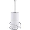imageSunnyPoint Heavy Gauge Toilet Paper Holder Stand  Freestanding Tissue Roll Storage for 3 Rolls  Durable Steel with RustResistant Chrome Finish  Easy Assembly with Tools IncludedChrome