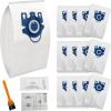 imageSunnyPoint Set of 12 Dirt Disposal Replacement Vacuum Bags S8 VACUUM BAGGN VACUUM BAG
