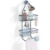 imageSunnyPoint Sturdy Tubing Structure Bathroom Hanging Shower Head Caddy Organizer Standard GreyGrey