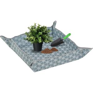 imageBlance Rosana HeavyDuty Waterproof  Indoor Plant Transplanting ampamp Mess Control Mat Thick Succulent Potting Tray for Soil Change SpillProof Gardening ampamp Pet Grooming Mat M295quot x 295quotM  295 x 295
