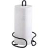 imageSunnyPoint Classic Heavy Wire Gauge Kitchen BBQ Outdoor Picnic Paper Towel Holder Heavy Enough to Tear by Single Hand Black