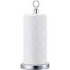 imageSunnyPoint Heavy Weighted Sturdy Paper Towel Holder Stand Dispenser with Stainless Base Fits Standard and Jumbo Sized Paper Towel Chrome