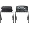 imageSunnyPoint Steel Folding Luggage Rack Mat Black