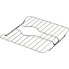 image:imageSunnyPoint 304 Stainless Steel Sink Protector Rack With Rear Drain Hole  RustResistant Grid for Kitchen Sink Bottom Scratch Prevention  Rear Drain Hole Required 16 X 131311 X 1161