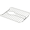 image:imageSunnyPoint 304 Stainless Steel Sink Protector Rack With Rear Drain Hole  RustResistant Grid for Kitchen Sink Bottom Scratch Prevention  Rear Drain Hole Required 16 X 13145 X 112