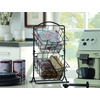 image:imageSunnyPoint 2Tier Metal Mini Countertop Fruit Storage Basket Antique Black