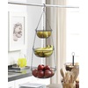 image:imageSunnyPoint 3 Tier hanging Fruit Basket Black Coating