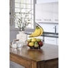 image:imageSunnyPoint Classic Tabletop Wire Banana Fruit Basket Bowl Stand With Wooden Base