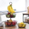 image:imageSunnyPoint Countertop French Country 3 Tier Wire Basket Stand For Storing amp Organizing Eggs And More 3 Tier Black